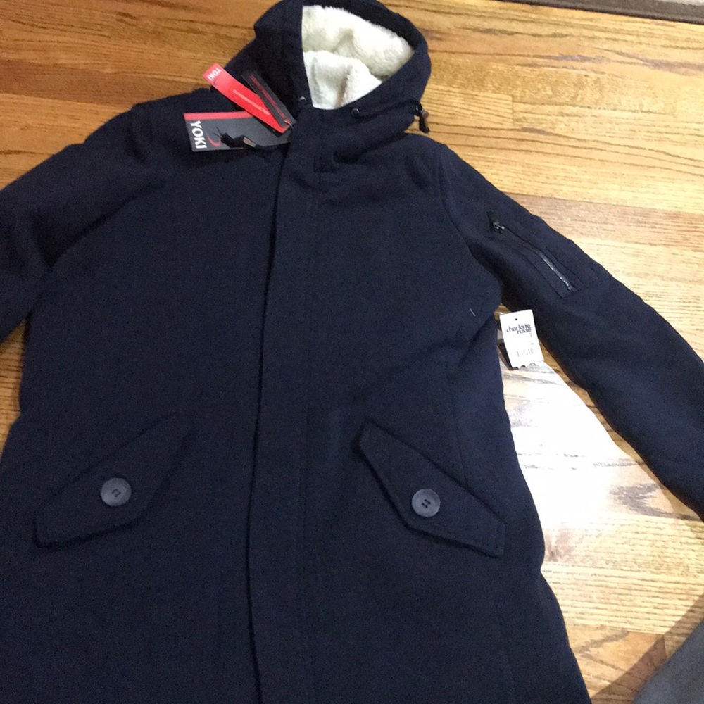 Navy blue coat